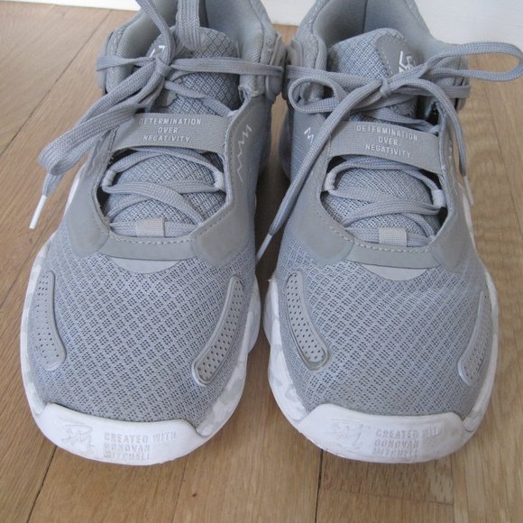 Adidas Donovan Mitchell D.O.N. Issue #3 Men's Basketball Shoes Team Mid Grey 10 - Picture 1 of 15